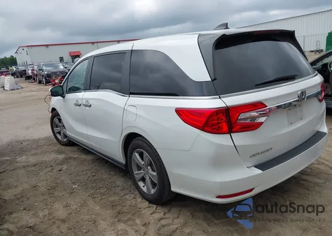 2020 Honda Odyssey Ex z USA, uszkodzony, nr VIN 5FNRL6H59LB072225